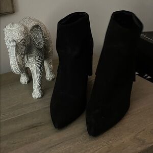 Nine West Black Ankle Booties